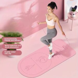 72×31 Inch Thick Pink Yoga Mat
