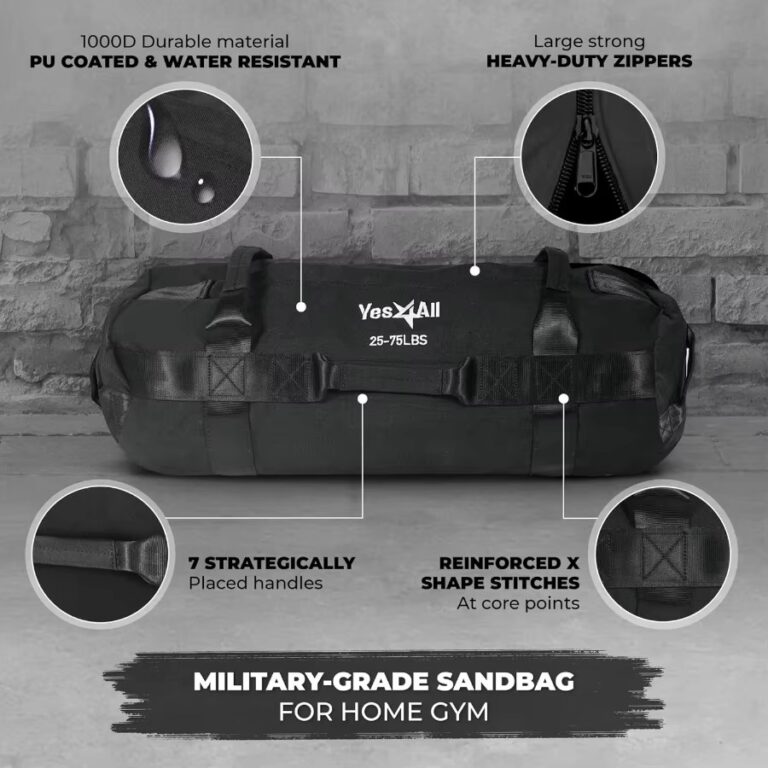 Adjustable Sandbags for Weight Training ideal for Home Gym