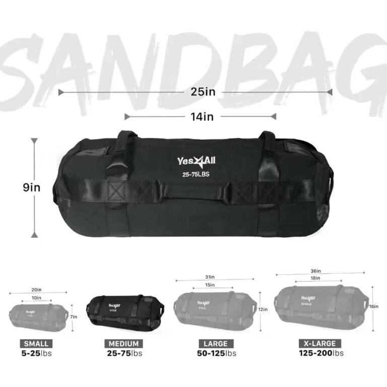 Adjustable Sandbags for Weight Training ideal for Home Gym
