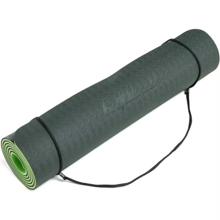 Green 72 inches 6mm Thick Non-Slip TPE Yoga Mat