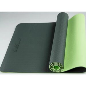 Green 72 inches 6mm Thick Non-Slip TPE Yoga Mat