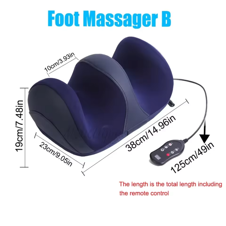 Intelligent Electric Foot Massager with Heat Therapy and Deep Shiatsu Kneading