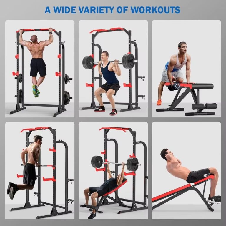 Premium Multi-Purpose Heavy-Duty Home Gym Rack