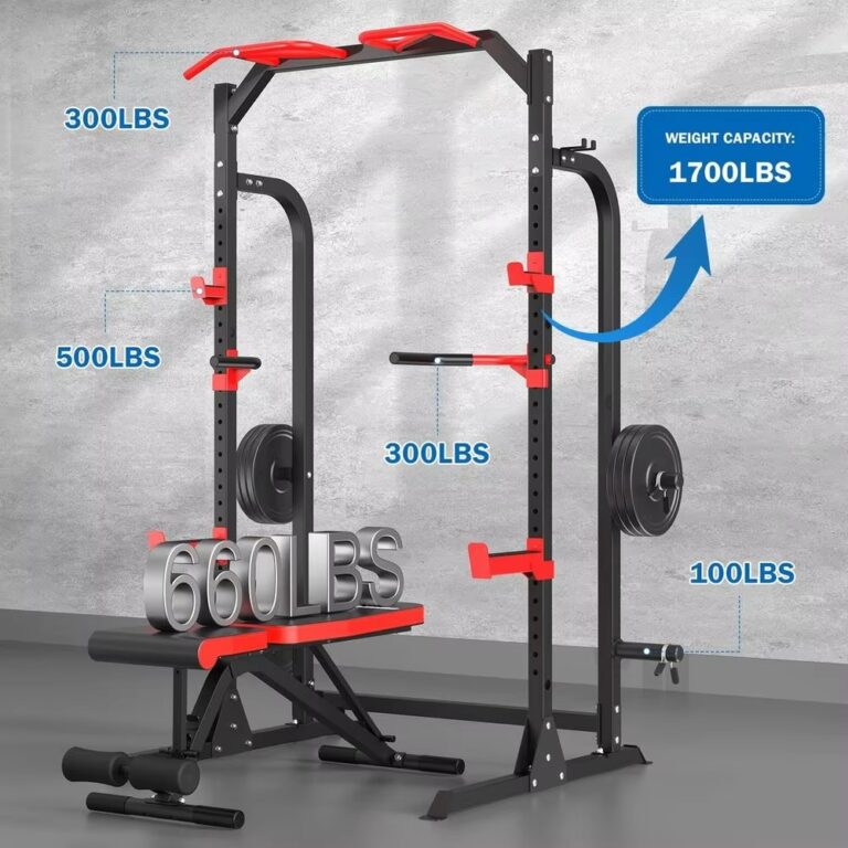 Premium Multi-Purpose Heavy-Duty Home Gym Rack