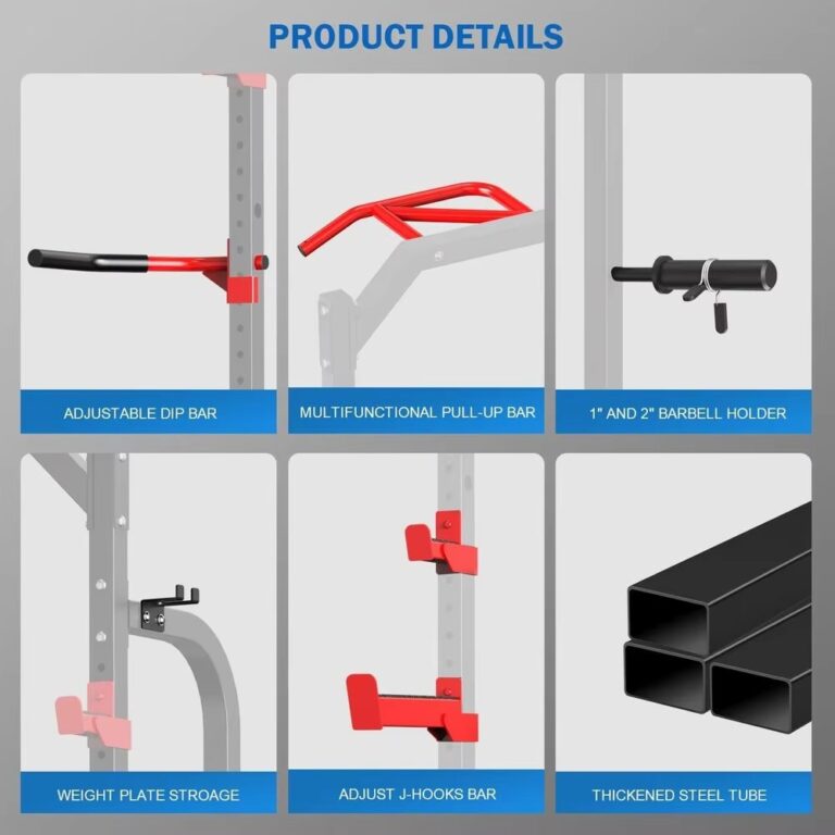 Premium Multi-Purpose Heavy-Duty Home Gym Rack