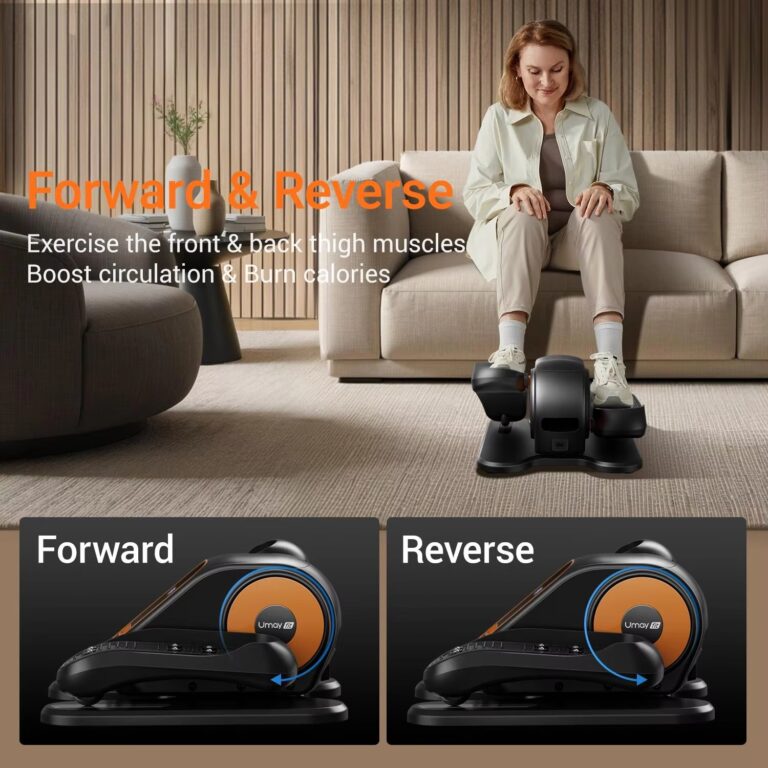 Quiet Portable Under-Desk Elliptical