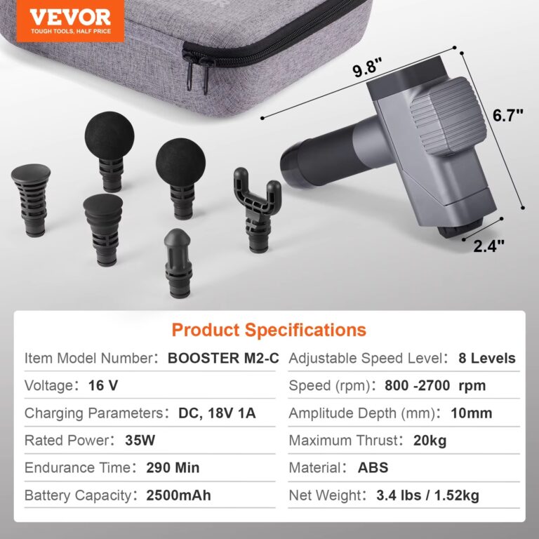 SucceBuy Professional Deep Tissue Massage Gun for Athletes